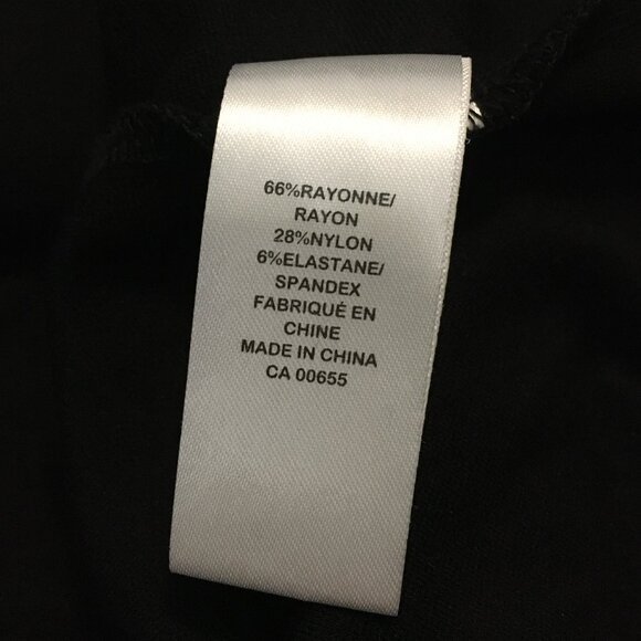 Black Rayon Blend Short Sleeve Semi Cropped Button Up Top - Picture 11 of 16